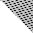 Manhattan Comfort Essex 8 Shelves Wood Double Bookcase in White/Zebra