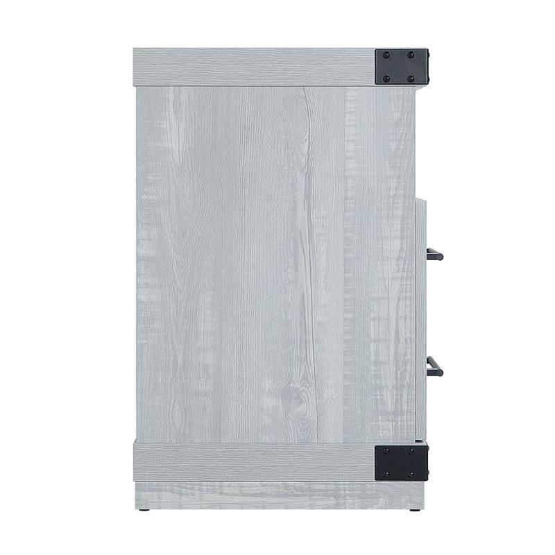 Manhattan Comfort Richmond 4 Shelves Wood TV Stand for TVs up to 56