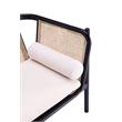 Manhattan Comfort Versailles Wood Accent Chair in Black (Set of 2)
