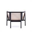 Manhattan Comfort Versailles Wood Accent Chair in Black (Set of 2)