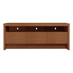 Sylvan Contemporary Modern TV Stand with 3 Drawers Maple Cream Engineered Wood