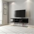 Manhattan Comfort Utopia 4 Shelves Wood TV Stand for TVs up to 50