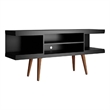 Manhattan Comfort Utopia 4 Shelves Wood TV Stand for TVs up to 50