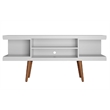Manhattan Comfort Utopia 4 Shelves Wood TV Stand for TVs up to 50