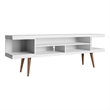 Manhattan Comfort Utopia 4 Shelves Wood TV Stand for TVs up to 65