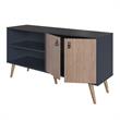 Manhattan Comfort Amber Engineered Wood TV Stand for TVs up to 50