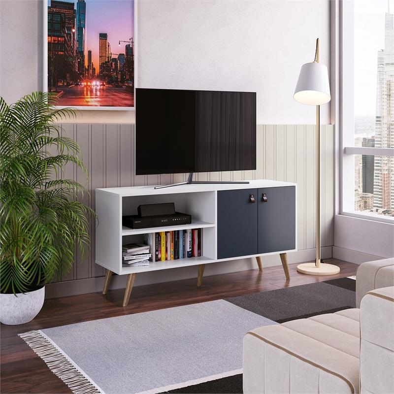 Manhattan Comfort Amber Engineered Wood TV Stand for TVs up to 50