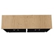 Manhattan Comfort Fortress 3-Piece Wood Garage Cabinet Set 1.0 in Charcoal