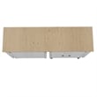 Manhattan Comfort Fortress 3-Piece Wood Garage Cabinet Set 5.0 in White