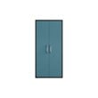 Manhattan Comfort Eiffel 2-Piece Engineered Wood Storage Cabinets in Blue
