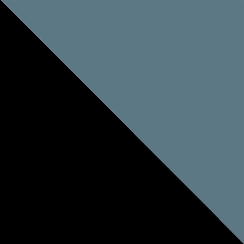 Manhattan Comfort Eiffel 2-Piece Engineered Wood Storage Cabinets in Blue