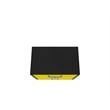 Manhattan Comfort Eiffel 1-Drawer Wood Floating Garage Storage Cabinet in Yellow