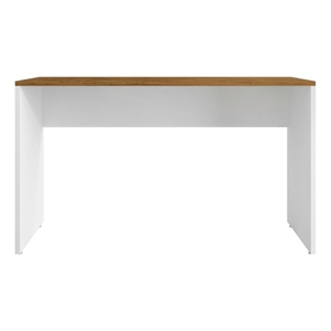 manhattan comfort eiffel garage desk in white gloss