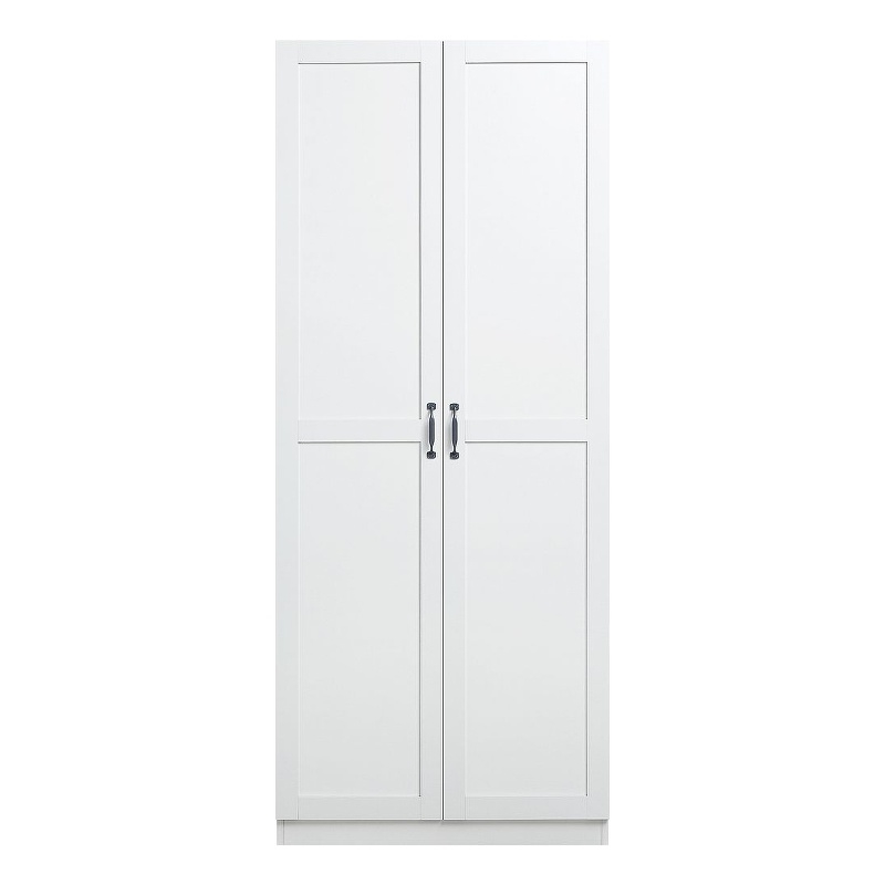 Manhattan Comfort Hopkins Engineered Wood Storage Closet in White