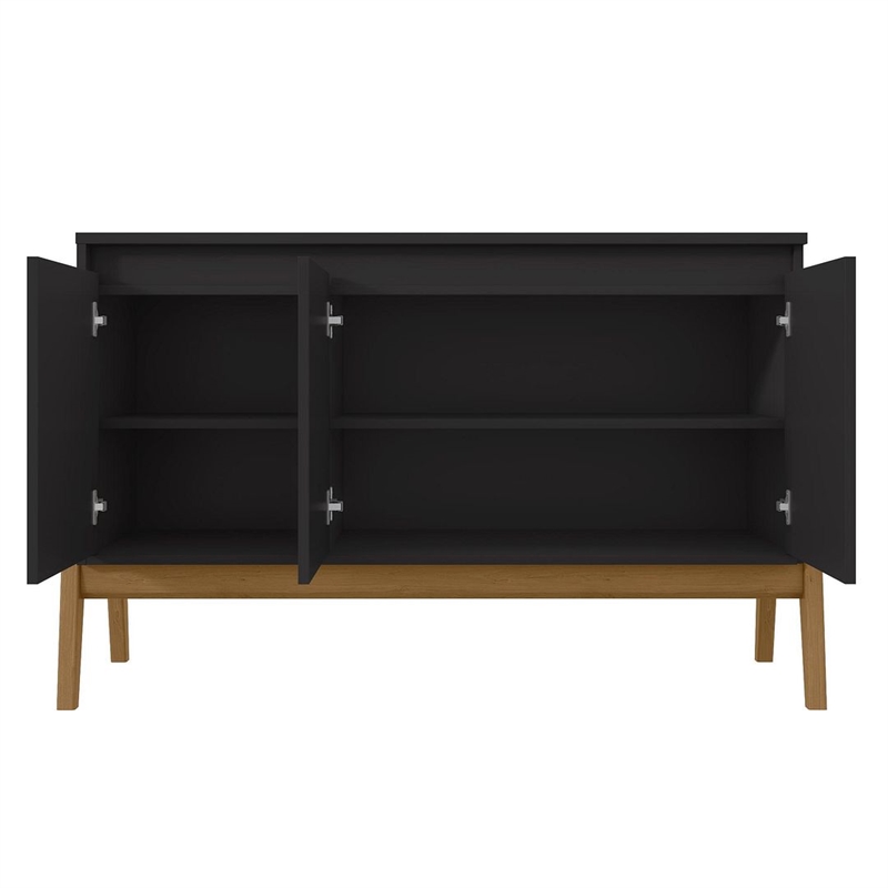 Gales 48.5 Engineered Wood Sideboard in Black