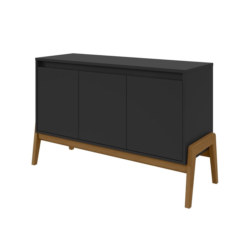Gales 48.5 Engineered Wood Sideboard in Black