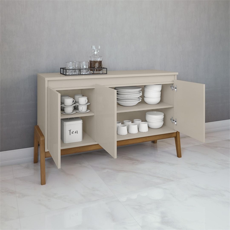 Gales 48.5 Engineered Wood Sideboard in Off White