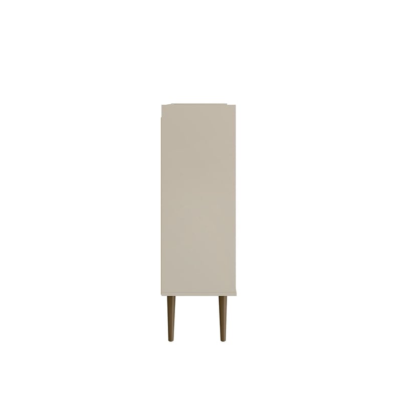 Manhattan Comfort Bogart Engineered Wood Accent Cabinet in Off White