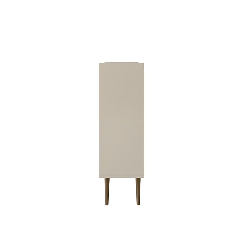 Manhattan Comfort Bogart Engineered Wood Accent Cabinet in Off White
