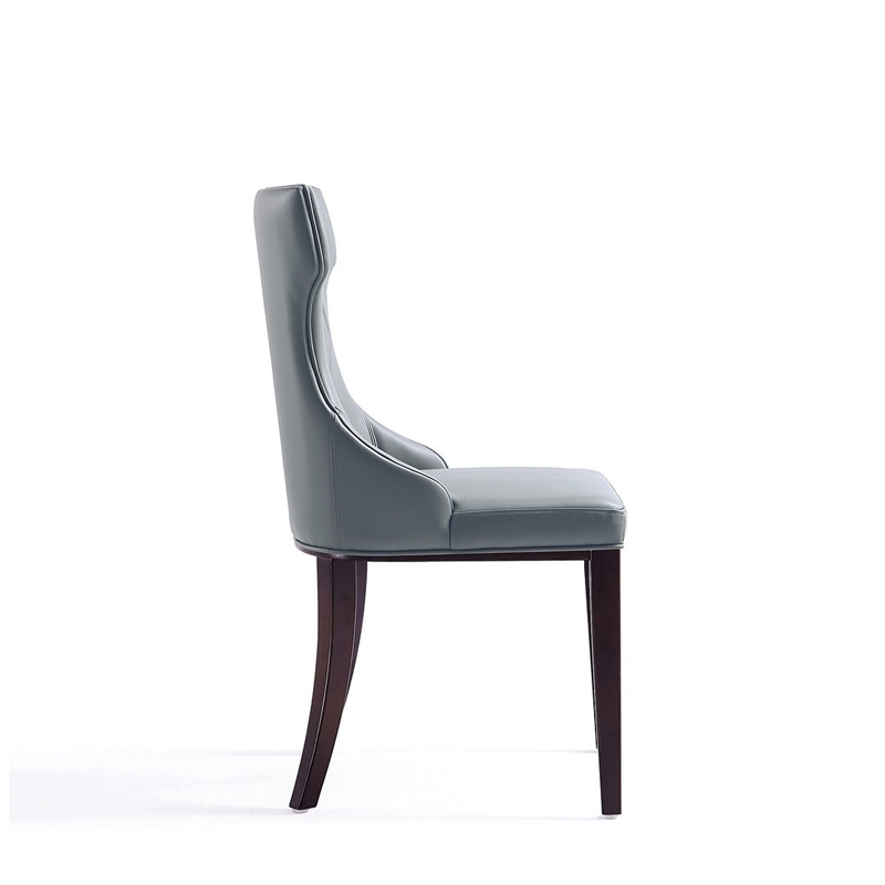 Manhattan Comfort Reine Faux Leather Dining Chairs - Thumbnail 5