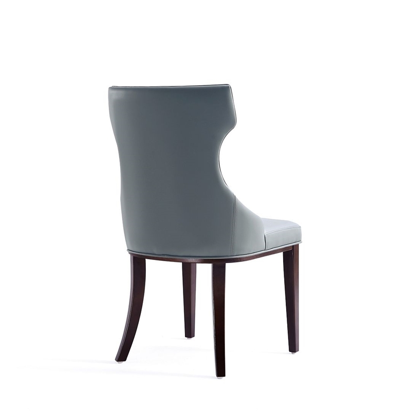 Manhattan Comfort Reine Faux Leather Dining Chairs