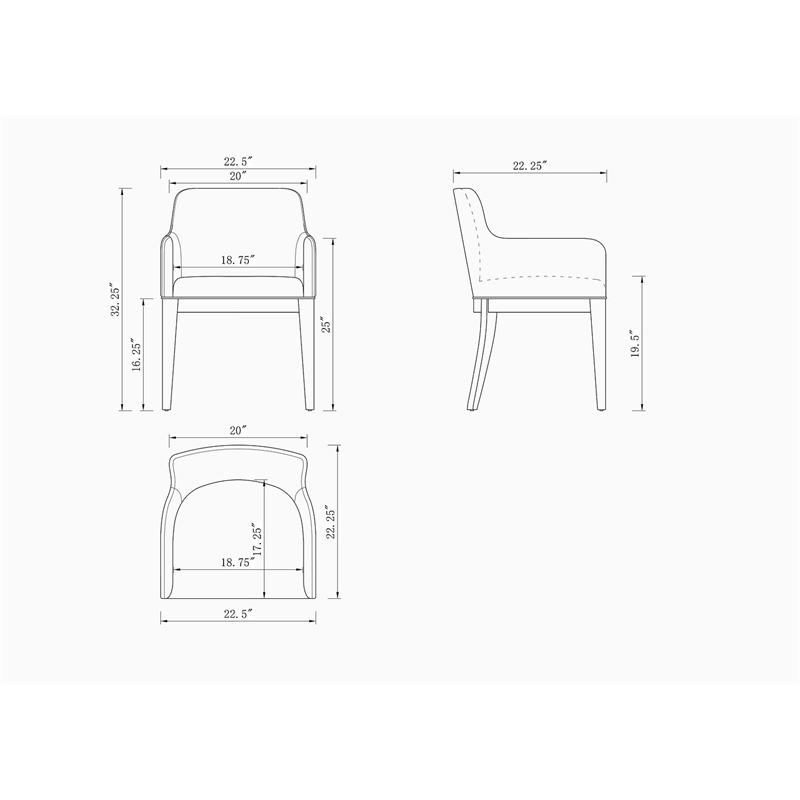 Manhattan Comfort Gansevoort 19.5