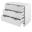 Manhattan Comfort Granville Standard Engineered Wood Dresser in White