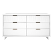 Manhattan Comfort Granville Engineered Wood Double Dresser in White