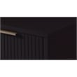 Manhattan Comfort Granville Engineered Wood Double Dresser in Black