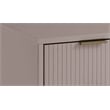 Manhattan Comfort Granville Engineered Wood Double Dresser in Light Gray
