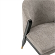 Manhattan Comfort Ola Dining Chair with Solid Wood Frame in Stone