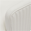 Manhattan Comfort Raya Dining Armchair with Solid Wood Frame in Cream