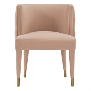Manhattan Comfort Maya Dining Chair with Solid Wood Frame in Cream