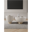 Anderson Coffee Table and End Table 2.0 in Cream - Set of 2