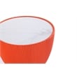 Anderson Coffee Table and End Table 2.0 with Steel Frame in Orange - Set of 2