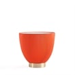 Anderson Coffee Table and End Table 2.0 with Steel Frame in Orange - Set of 2