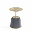 Anderson Coffee Table & End Table 1.0 with Steel Frame in Gray - Set of 2
