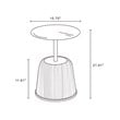Anderson Coffee Table & End Table 1.0 with Steel Frame - Multi-Color - Set of 2