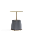 Anderson End Table 1.0 & End Table 2.0 with Steel Frame in Gray - Set of 2