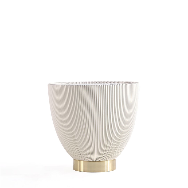 Anderson End Table 1.0 and End Table 2.0 in Cream - Set of 2