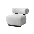 Manhattan Comfort Bartow Accent Chair with Solid Wood Base in Multi-Color