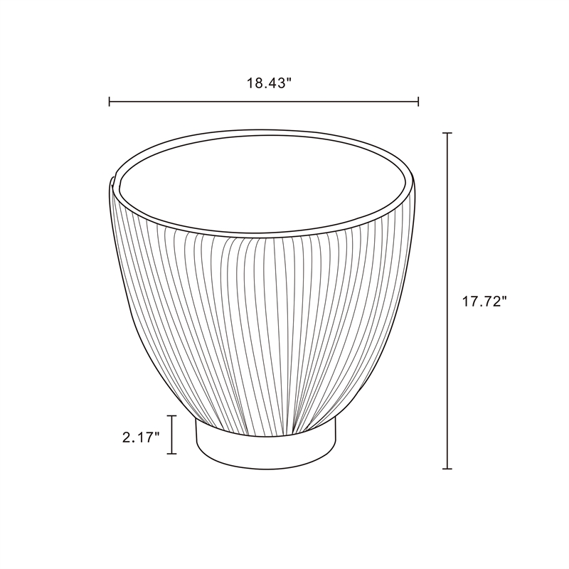 Anderson End Table 1.0 & End Table 2.0 with Steel Frame in Green - Set of 2