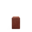 Manhattan Comfort Concord Bench with Solid Wood Frame in Terracotta