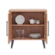 Manhattan Comfort Jodie Accent Cabinet made from Engineered Wood in Maple
