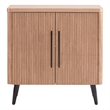Manhattan Comfort Jodie Accent Cabinet made from Engineered Wood in Maple