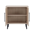 Manhattan Comfort Jodie Accent Cabinet made from Engineered Wood in Light Oak