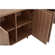 Manhattan Comfort Jodie Sideboard made from Engineered Wood in Maple