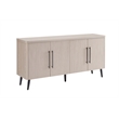 Manhattan Comfort Jodie Sideboard made from Engineered Wood in Light Oak