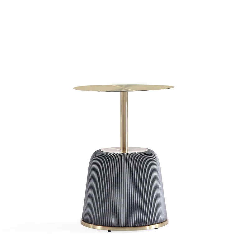 Anderson Coffee Table End Table 1.0 and End Table 2.0 in Gray - Set of 3