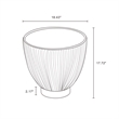 Anderson Coffee Table End Table 1.0 and End Table 2.0 in Gray - Set of 3